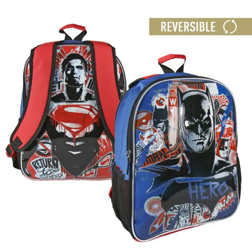 Picture of Batman vs Superman Reversable Backpack